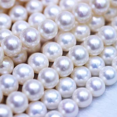 9-10mm AAA Good Round Cultured Freshwater Pearl Strings - Buy Product ...