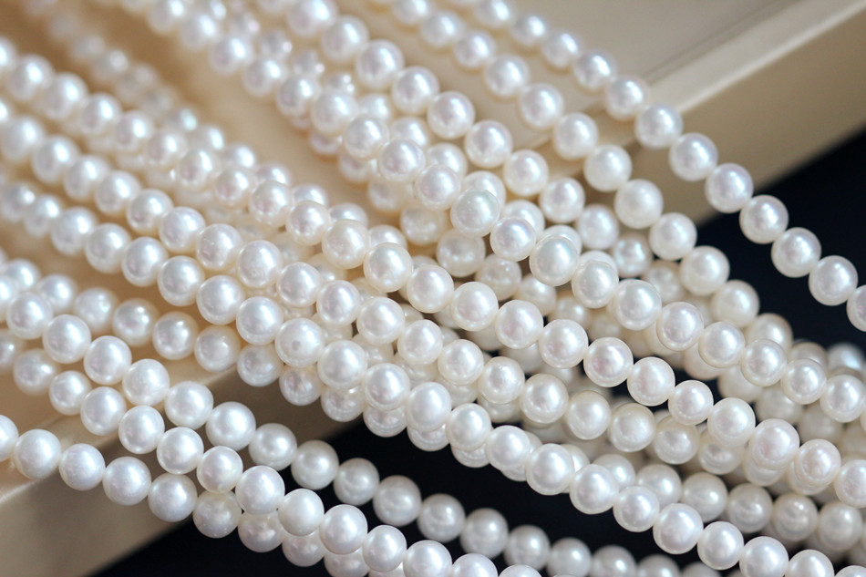 round freshwater pearl strings
